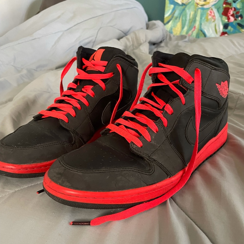 Air Jordan 1 mid black 3M infrared
